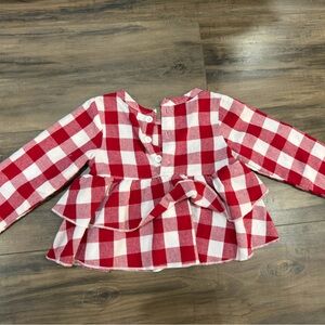 Red and White Checkered Shirt
